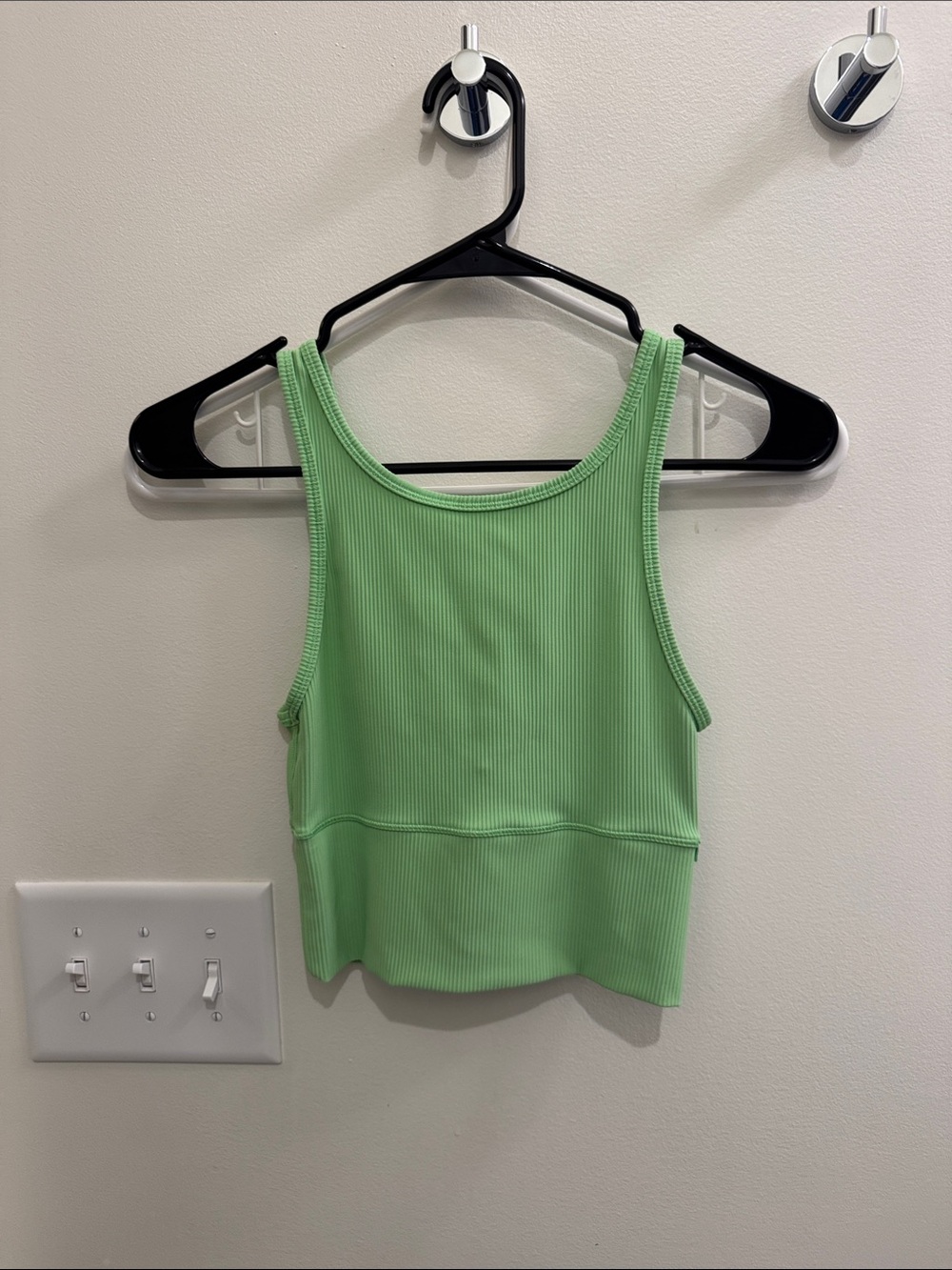 Lululmeon reversible Green Ribbed Tank Top - Women
